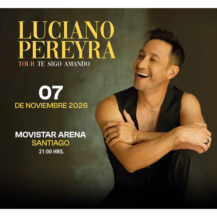LUCIANO PEREYRA - Movistar Arena - 7 de noviembre 2026 1