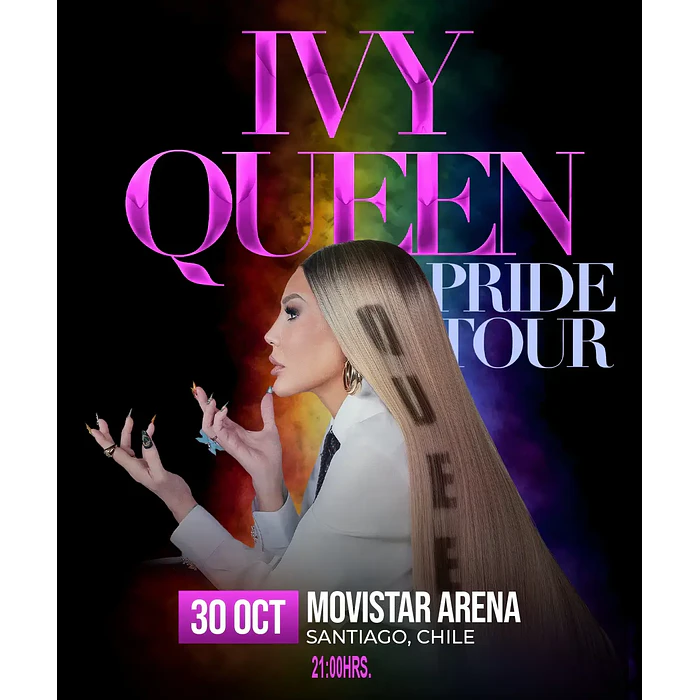 IVY QUEEN - PRIDE TOUR - Movistar Arena 30 de Octubre 2026 1