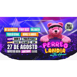 PERREOLANDIA - Movistar Arena - 27 de Agosto 2026