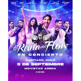 LA REINA DEL FLOW - Movistar Arena - 3 de Septiembre 2026