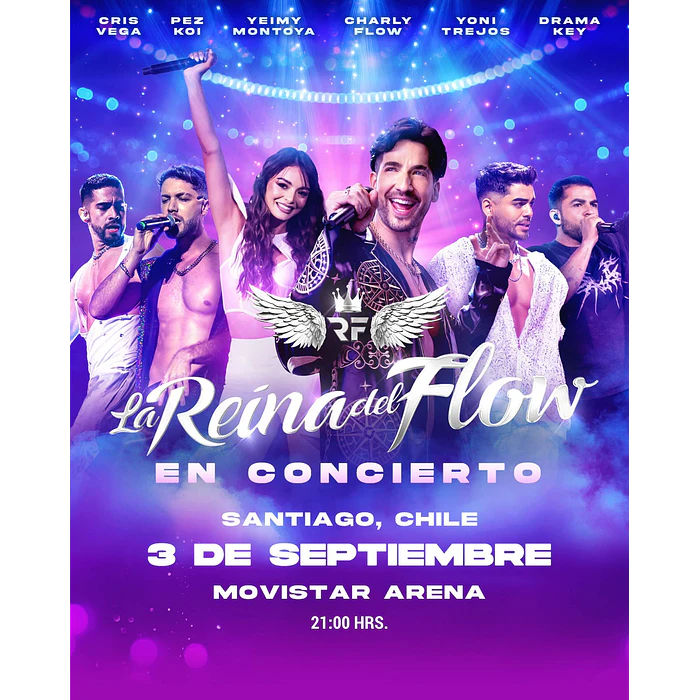 LA REINA DEL FLOW - Movistar Arena - 3 de Septiembre 2026 1