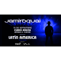 JAMIROQUAI - Claro Arena - 15 de Septiembre 2026