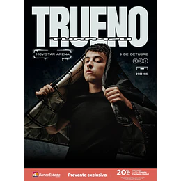 TRUENO - TURR4ZO - Movistar Arena - 09 de Octubre 2026