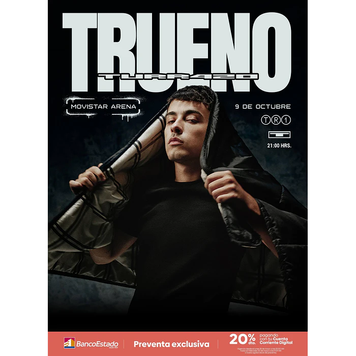 TRUENO - TURR4ZO - Movistar Arena - 09 de Octubre 2026 1