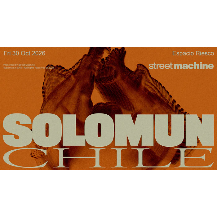 SOLOMUN CHILE - Espacio Riesco - 30 de Octubre 2026 1