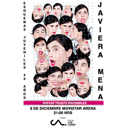 JAVIERA MENA - Movistar Arena - 9 de diciembre 2026