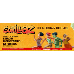 GORILLAZ - Estadio Bicentenario - 4 de Diciembre 2026