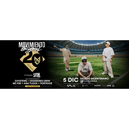 MOVIMIENTO ORIGINAL - Estadio Bicentenario - 5 de Diciembre 2026