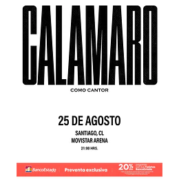 ANDRES CALAMARO - Movistar Arena 25 de Agosto 2026