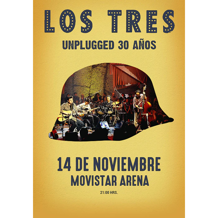 LOS TRES - Movistar Arena 14 de Noviembre 2026 1