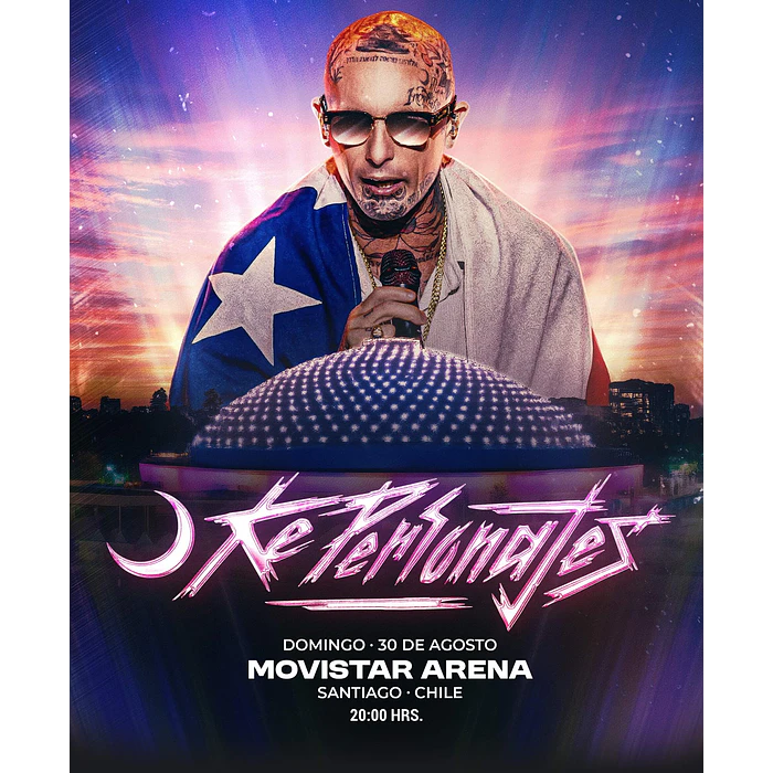 K PERSONAJES - Movistar Arena - 30 de agosto 2026 1