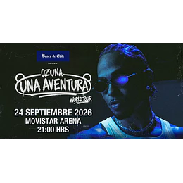 OZUNA - Movistar Arena - 24 de Septiembre 2026