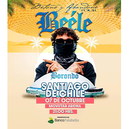 BELEE - BORONDO - Movistar Arena 7 de Octubre 2026