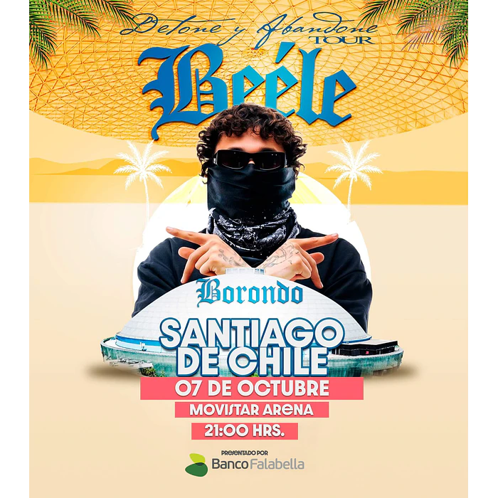 BELEE - BORONDO - Movistar Arena 7 de Octubre 2026 1