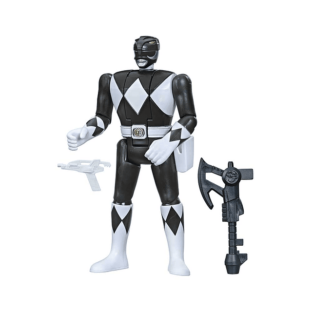 Power Rangers Retro - Morphin Black Ranger Zack