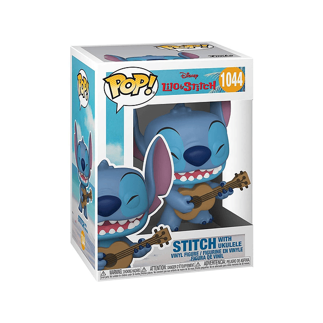 Funko - Lilo & Stitch - Stitch con ukelele #1044