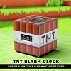 Minecraft TNT - Despertador Oficial con Luz y Sonido