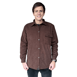 CHAQUETA REVERSIBLE HOMBRE CAFÉ