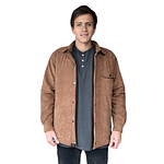 CHAQUETA REVERSIBLE HOMBRE TAUPE