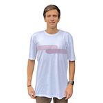 POLERA MANGA CORTA HOMBRE WHITE VULZEEBOARDS