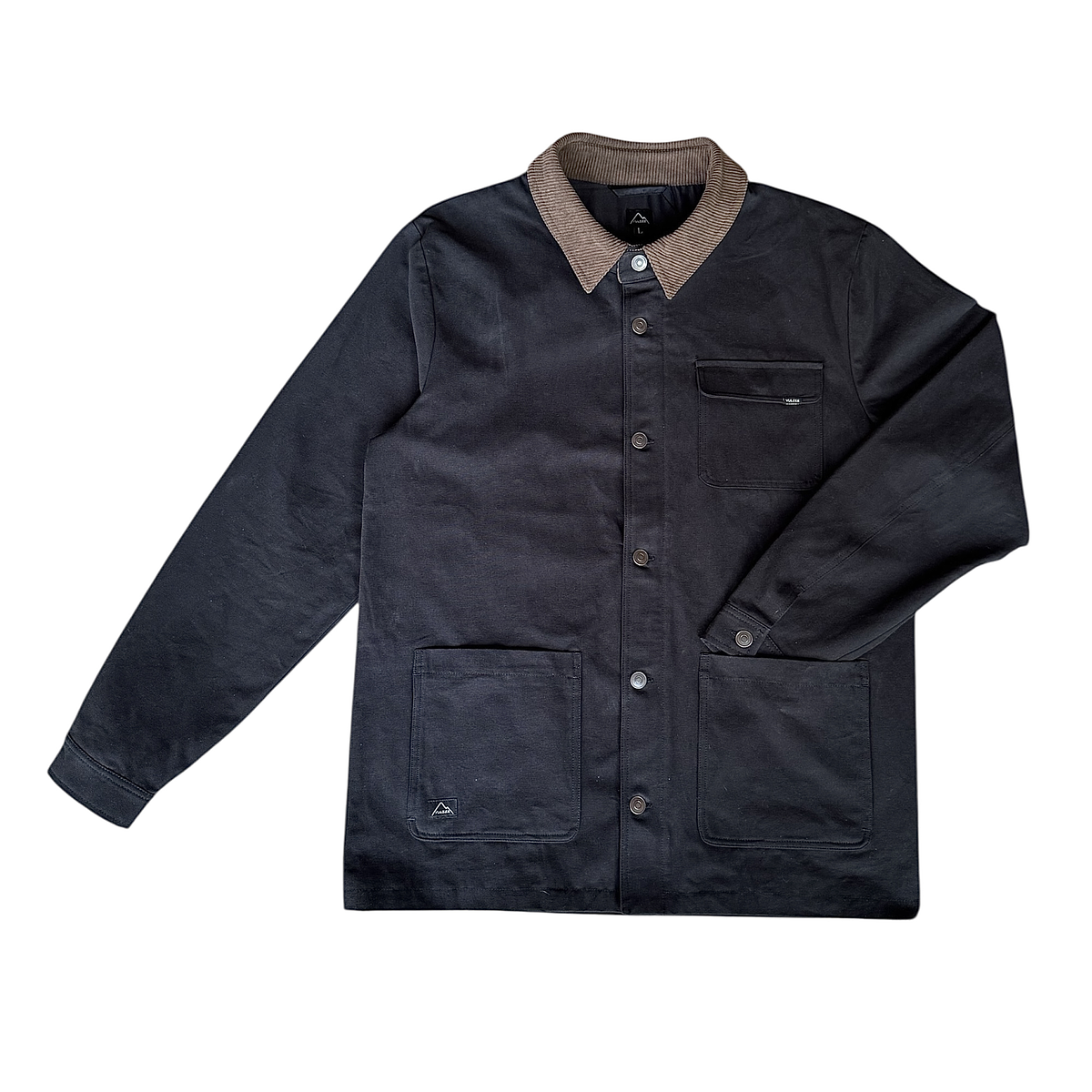 CHAQUETA CANVAS NEGRA