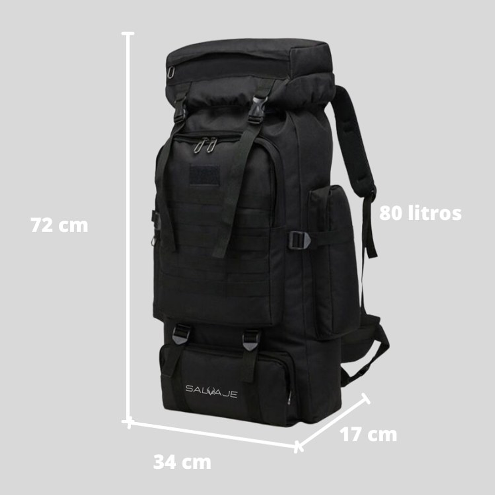 Mochila Salvaje - 80lts