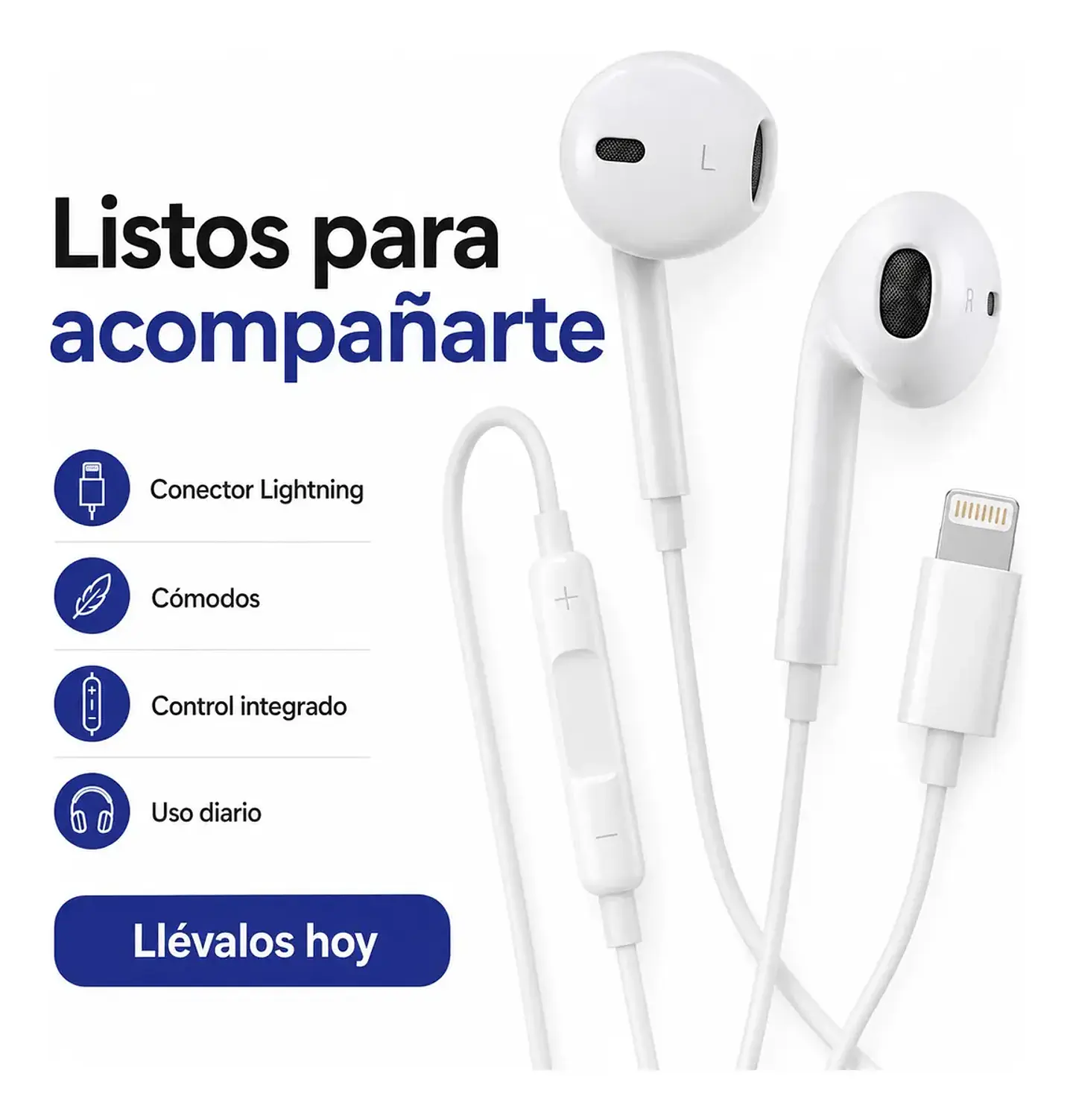 EarPods con Cable Lighning  2