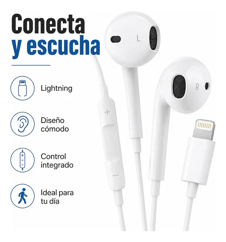 EarPods con Cable Lighning  3