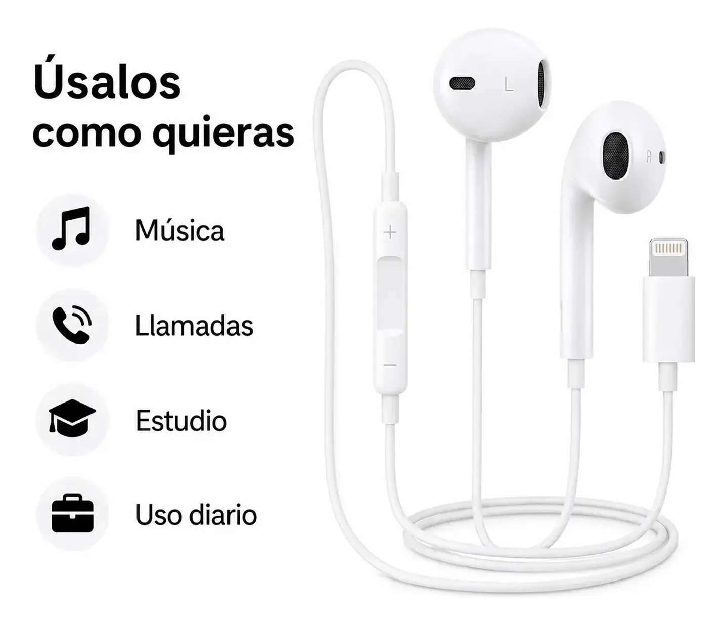 EarPods con Cable Lighning  5
