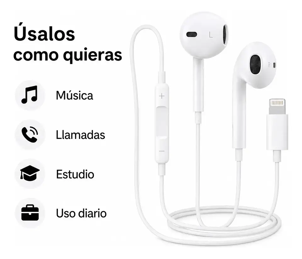 EarPods con Cable Lighning  5