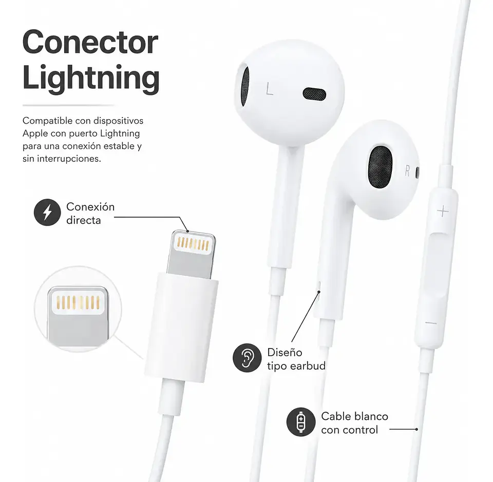 EarPods con Cable Lighning  8