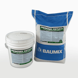 Promomix Estuco - Puente de adherencia para estuco - Juego 32kg (A+B) - Baumix