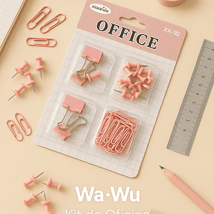 Kit de Oficina Wa•Wu – Organización minimalista para tu escritorio
