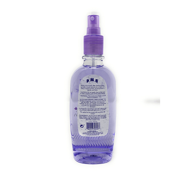 P.M.B. Colonias para bebés (violetas, 8,3 oz)