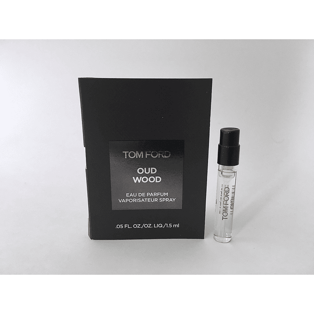 Tom Ford Oud Wood Eau de Parfum - 0,05 oz. Muestra de pulver