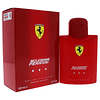 Ferrari Scuderia Red Eau De Toilette Spray, 4.2 onzas