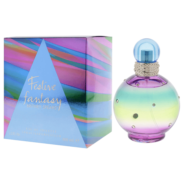 Britney Spears Fantasía Festiva Edt Spray 3.4 Oz