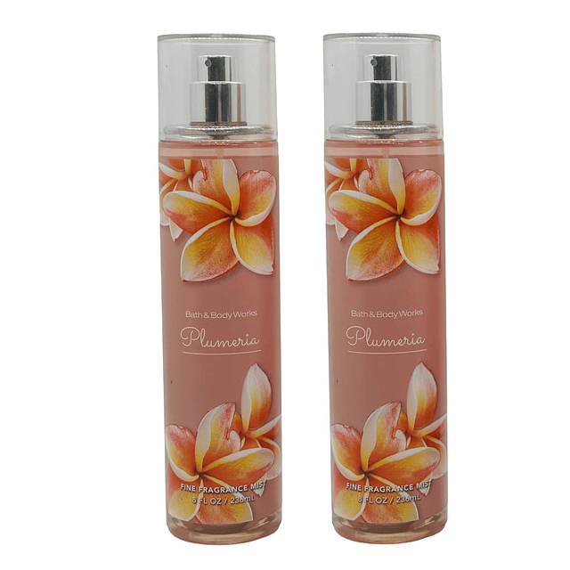 Bath and Body Works (2) Brumas de fragancia fina Plumeria, 8