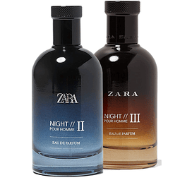 Zara 2X Night Pour Homme II - Noche III Eau De Parfum 3.4 fl