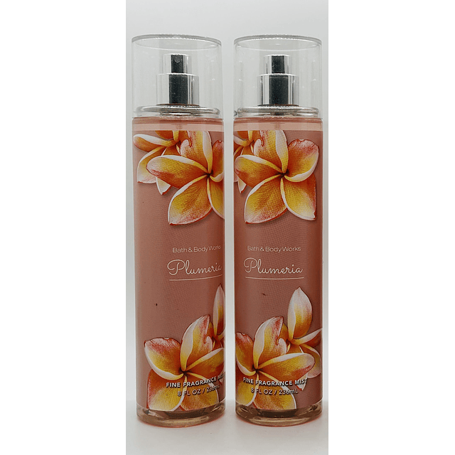 Bath and Body Works (2) Brumas de fragancia fina Plumeria, 8