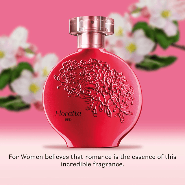 O BOTICARIO Floratta Red Eau de Toilette, perfume de fraganc