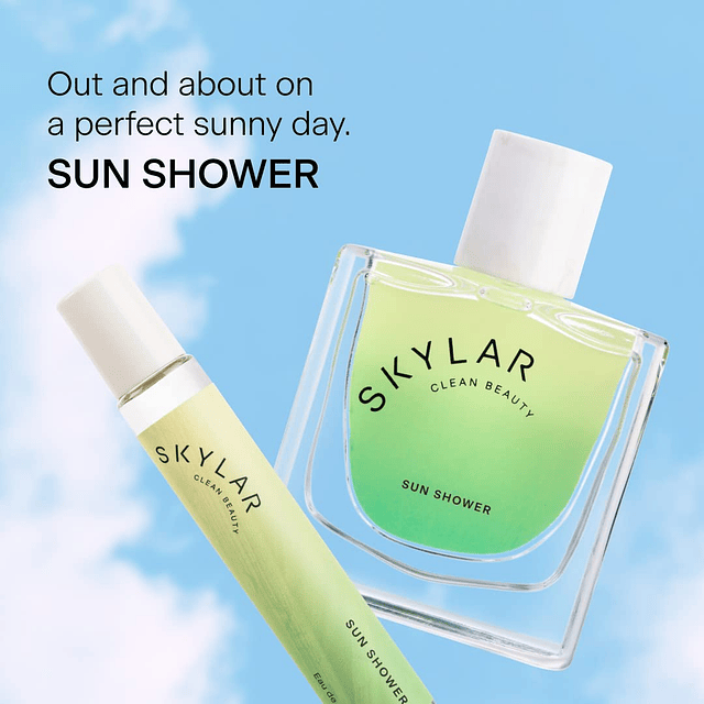 Skylar Sun Shower Eau de Parfum - Perfume hipoalergénico y l