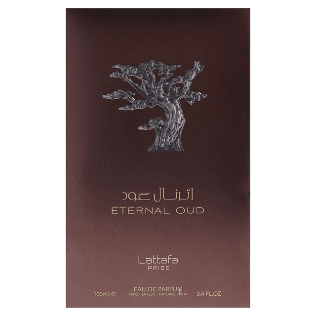 Lattafa Eternal Oud EDP Perfume 100ml - Pomelo, Ciruela, Orq