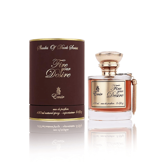 Paris Corner FUEGO TU DESEO EDP 3.4 Fl Oz FRAGANCIA UNISEX E