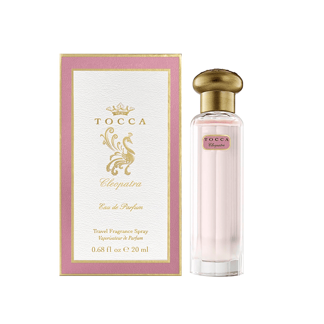 Perfume para mujer Tocca, fragancia de Cleopatra, 20 ml (0,6