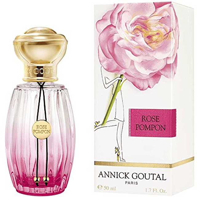 Annick Goutal Rose Pompon EDT Spray para mujer, 1.7 onzas