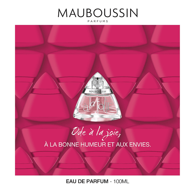 Mauboussin - A La Folie 100ml (3.3 Fl Oz) - Eau de Parfum pa