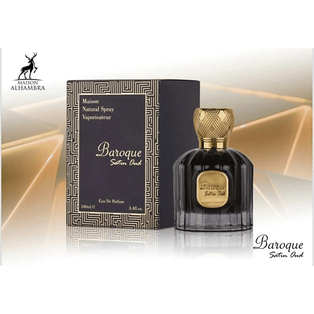 Maison Alhambra Barroco Satin Oud para unisex Eau de Parfum