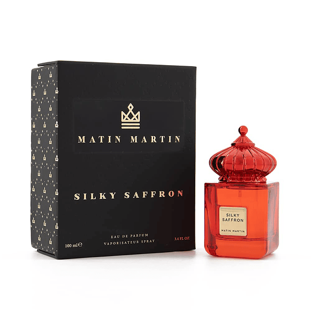 MATIN MARTIN Silky Saffron Eau de Parfum para Mujer y Hombre