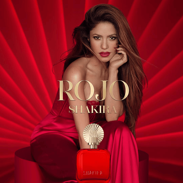 ROJO Eau de Parfum para mujer - Larga duración - Aroma poten